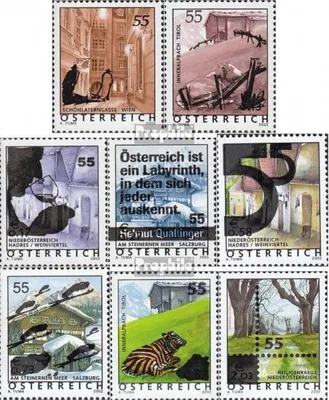 Produktbild von Briefmarken Österreich 2005 Mi 2509-2516 (kompl.Ausg.) gestempelt Ferienland