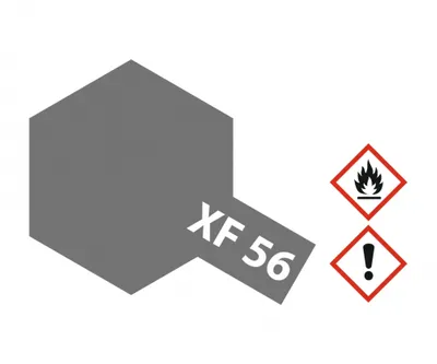 Produktbild von Tamiya Farbe XF-56 Metallic Grau matt 10ml