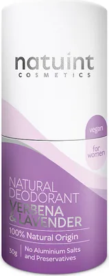 Produktbild von Natuint Cosmetics Cremedeodorant Verbene und Lavendel 30 g
