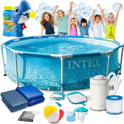Obrázek produktu pro Rámový bazén 305x76 cm 16v1 INTEX 28208 + bublifuk