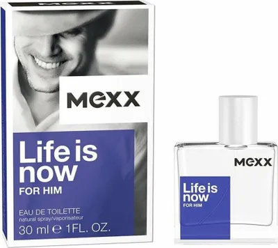 Produktbild von Mexx Life Is Now Eau de Toilette für Herren 30 ml