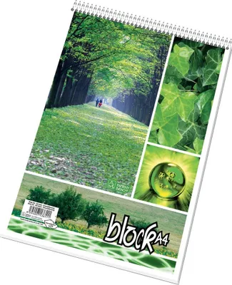 Produktbild von Poznámkový blok A4 horní spirála 50. čtvereček