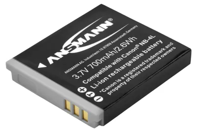 Produktbild von ANSMANN 5022263 A-Can NB 4 L Li-Ion Ersatzakku 3,7V/700 mAh für Canon Kamera