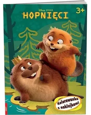 Immagine prodotto di Disney Hopnięci. Libro da colorare con adesivi - opera collettiva