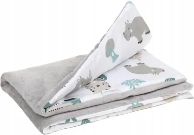 Produktbild von Babymam Babydecke 75x50cm Universal Wendbar Kuschelig