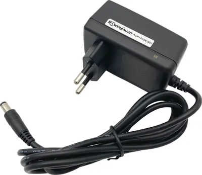 Productafbeelding van 12,6 Volt universele voeding, 12,6V DC, 12W, 1A, stekkeradapter met EU-stekker