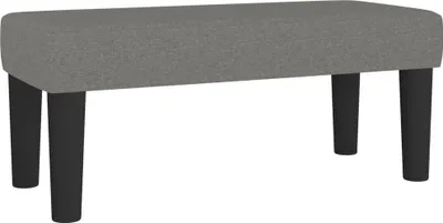 Obrázok produktu pre vidaXL Lavica Dark Grey 70x30x30 cm Látka