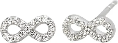 Produktbild von Mabina Damen Ohrstecker 563105 Silber mit Zirkonia