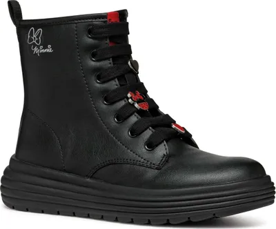 Produktbild von Geox Mädchen Stiefeletten J46ETC 000BC C9999 Farbe: Schwarz Größe: 35