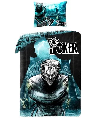 Produktbild von DC Comics Bettwäsche The Joker Set 2-tlg. 135-140x200 cm aus Baumwolle