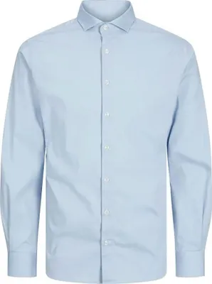 Image de Jack & Jones Eaxel Stretch Chemise à manches longues Bleu 14 Years Garçons Bleu 14 Years