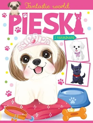 Immagine prodotto di Fantastic world Pieski z naklejkami