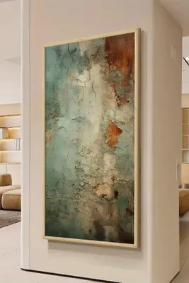 Productafbeelding van Wallity, elegante MDF-schilderijen met een lijst van 100% massief hout, 120 x 50 cm