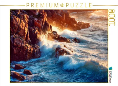 Produktbild von CALVENDO Puzzle Ein Motiv aus dem Kalender Die Magie des Meeres | 1000 Teile Lege-Größe 64x48cm Foto-Puzzle für glückliche Stunden