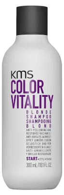Produktbild von KMS Colorvitality Blonde Shampoo 300ml für blondes und gesträhntes Haar