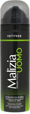 Image de Malizia Uomo Vetyver Mousse à raser à l'aloe vera 300 ml