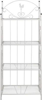 Immagine prodotto di Supporto per Piante Quadrato Bianco