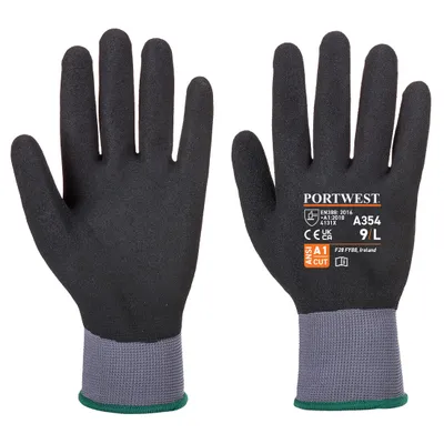 Immagine prodotto di Portwest A354 Guanto in schiuma di nitrile Dermiflex Ultra Pro Nero Taglia S