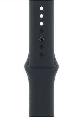Produktbild von Apple Sportarmband für Apple Watch, Mitternacht, 45 mm, Fluorelastomer, Demoware, 3J606ZM/A