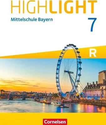 Produktbild von Highlight 7. Jahrgangsstufe - Mittelschule Bayern - Für R-Klassen - Schülerbuch