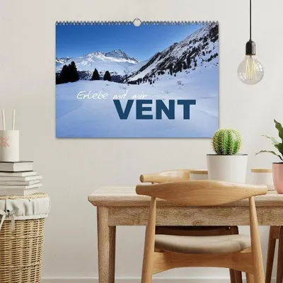 Produktbild von Erlebe mit mir Vent (Wandkalender 2026 DIN A3 quer), CALVENDO Monatskalender
