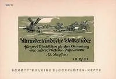 Produktbild von Altniederländische Volkslieder