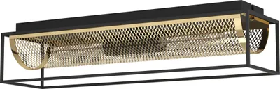 Immagine prodotto di Lampada da soffitto Eglo Nohales nero ottone 64 x 17 x 14,5 cm E27