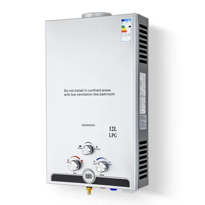 Produktbild von 12 L Warmwasserbereiter Durchlauferhitzer Wasserspeicher Boiler LPG