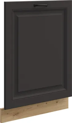 Produktbild von Frontblende für vollintegrierten Geschirrspüler 60 cm Stilo Grau + Eiche Artisan