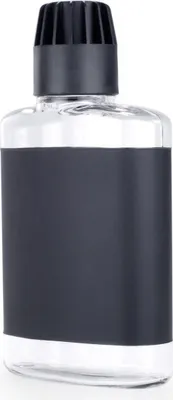 Produktbild von GSI Outdoors Flachmann 296 ml, 102 g, transparent-schwarz; 79351
