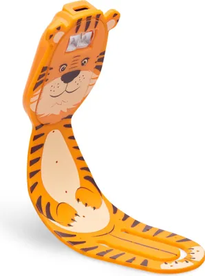 Produktbild von Flexilight Pals RC (Tiger) - wiederaufladbares Leselicht - 2 in 1 Leselampe & Lesezeichen - LED Leselicht - Geschenk für Leser, Buchliebhaber - Deutsche Ausgabe