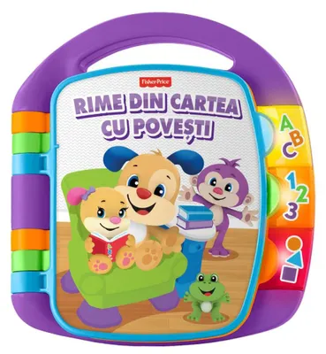 Image de Livre interactif Fisher-Price Laugh and Learn en roumain