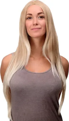 Produktbild von WIG ME UP Perücke Erdbeerblond-Platinblond-Mix Mittelscheitel 3217-27T613