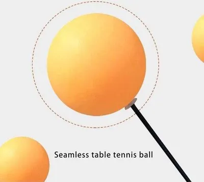 Produktbild von Elastischer Tischtennis Trainer Edelstahl Basis Selbsttrainingsgerät