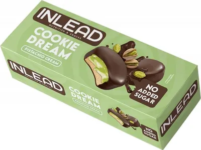 Produktbild von Inlead Cookie Dream Pistachio (128g) Pistachio Cream - Funktionelle Lebensmittel - Superfoods