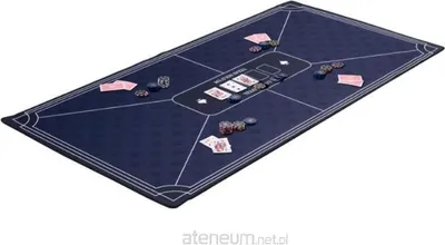 Obrázek produktu pro Pokerová podložka modrá 118x59cm