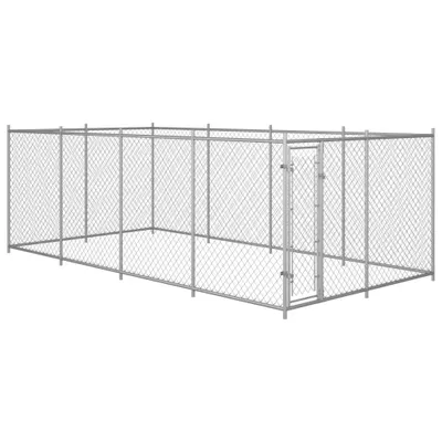 Zdjęcie produktu dla VidaXL Buda zewnętrzna dla psa 8x4x2 m