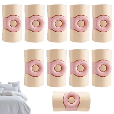 Produktbild von Bettlakenklammern - Bettlakenclips - Bettlakenhalter - 10 Stück - für Matratzen mit hohem Rand - Weiß - gegen verrutschende Bettlaken