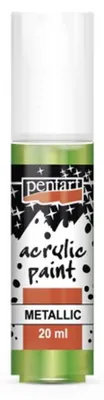 Produktbild von PENTART Metallic-Acrylfarbe 20 ml HELLGRÜN
