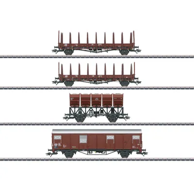 Immagine prodotto di Märklin 46662 H0 Set di 4 carri merci DB (46662)