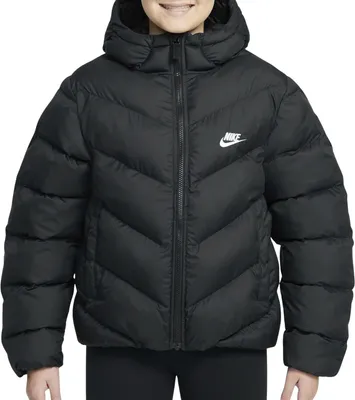 Produktbild von Nike K Nsw Tf Adp Puffer Black/White Black/White Xl