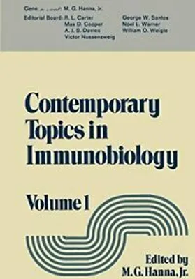 Produktbild von Contemporary Topics in Immunobiology