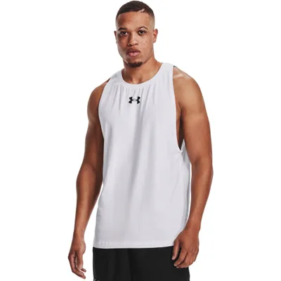 Image de Débardeur Under Armour Baseline Coton Blanc