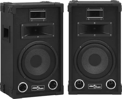 Obrázek produktu pro Profesionální pasivní hi-fi reproduktory 2 ks 800 W černé