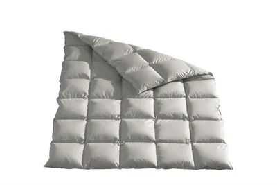 Produktbild von Häussling Daunen Bettdecke Moschus Royal 155 x 220 cm Moschus Royal Kassettenbett 5x7 mit Doppelnaht