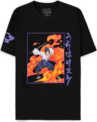 Obrázok produktu pre Koszulka DIFUZED Naruto Shippuden Sasuke - Oficjalny Produkt, T-shirt Męski