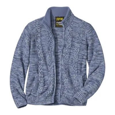 Immagine prodotto di Atlas For Men - Giacca con cerniera integrale da uomo AF1329 (3XL) (blu)