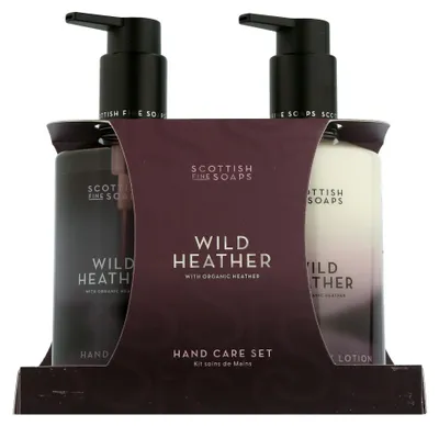 Produktbild von Scottish Fine Soaps Handpflegeset Wild Heather 2 x 300ml