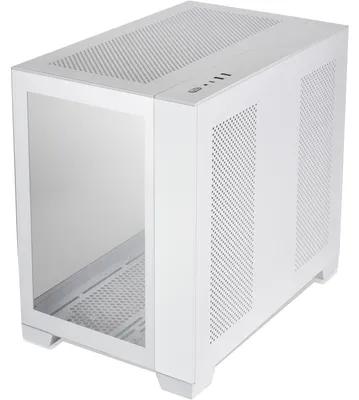 Produktbild von Lian Li 011 Dynamic Mini O11D Mini-S, Mini Tower, PC, Weiß, ATX, micro ATX, Mini-ITX, Aluminium, SPCC, Gehärtetes Glas, 17,9 cm