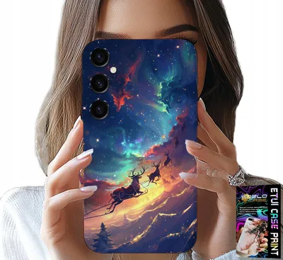 Zdjęcie produktu dla Etui Do Samsung Galaxy A16 4/5G - Reniferek Słodki Renifer Świąteczny Wzór